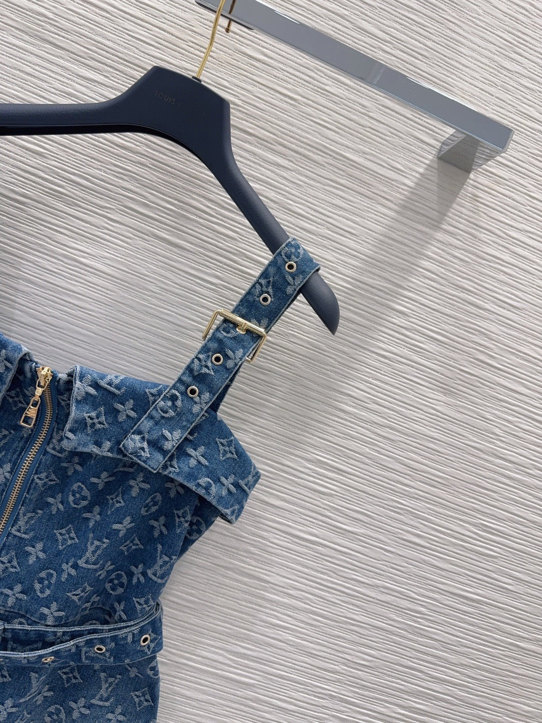 Monogram Denim Dress