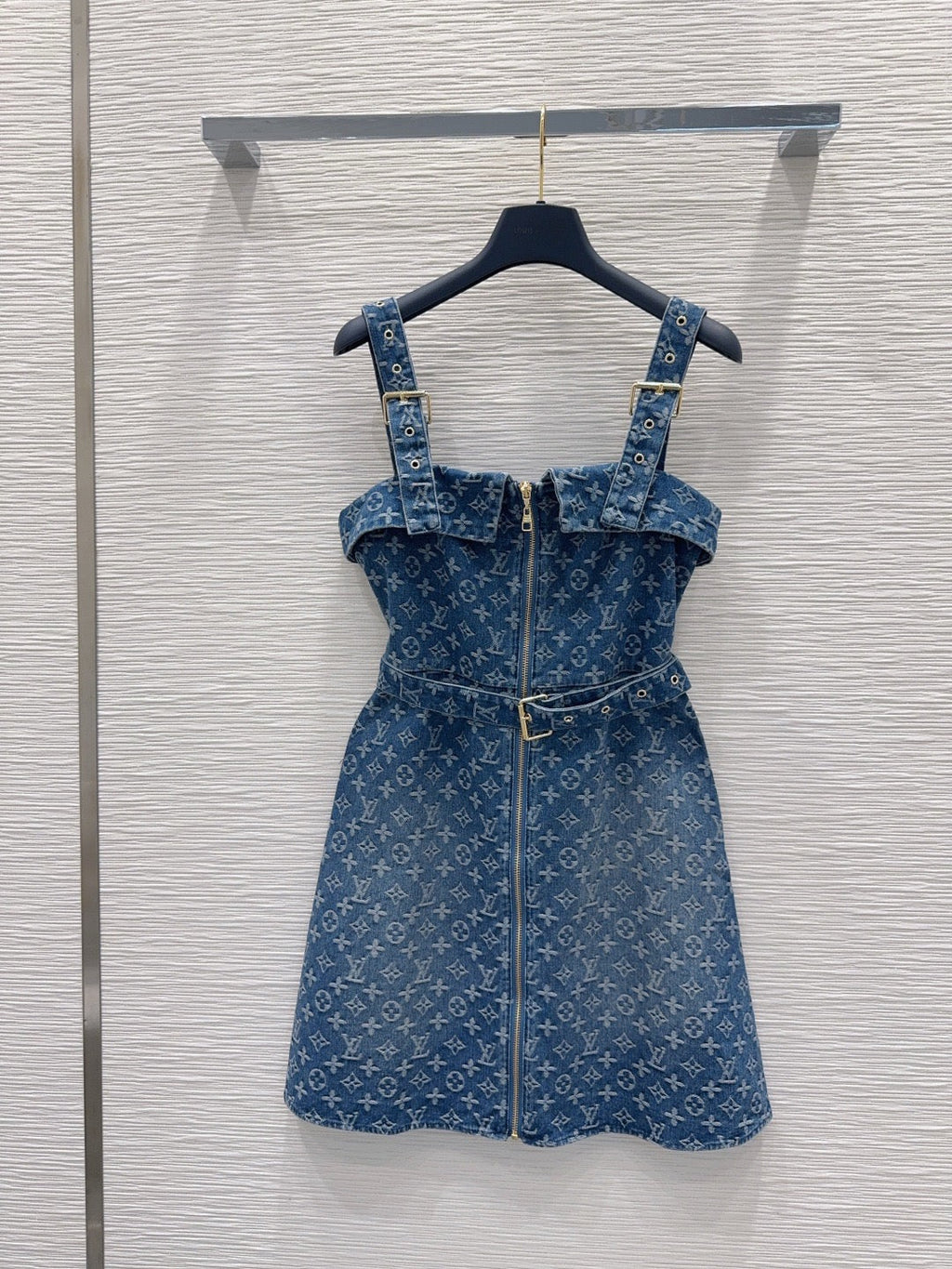 Monogram Denim Dress