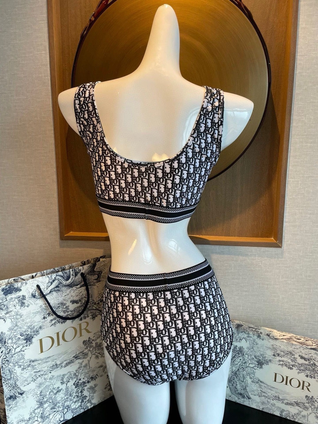 Oblique Bikini Set