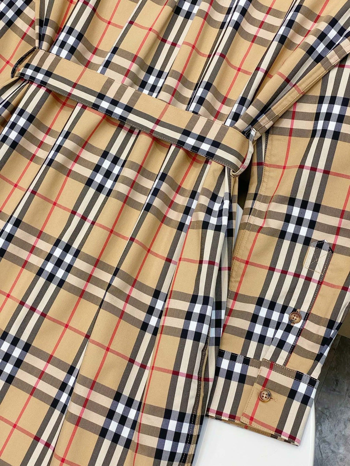 Vintage Check Dress