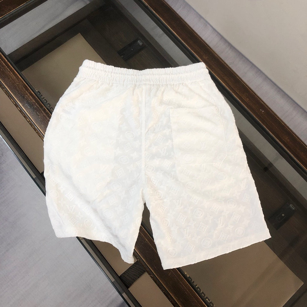 Monogram Embossed Shorts