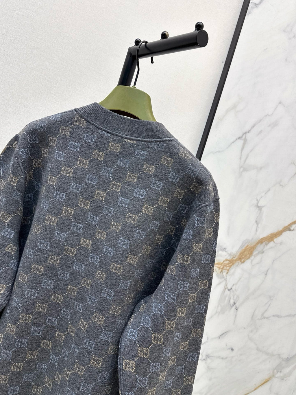 Jacquard Cardigan