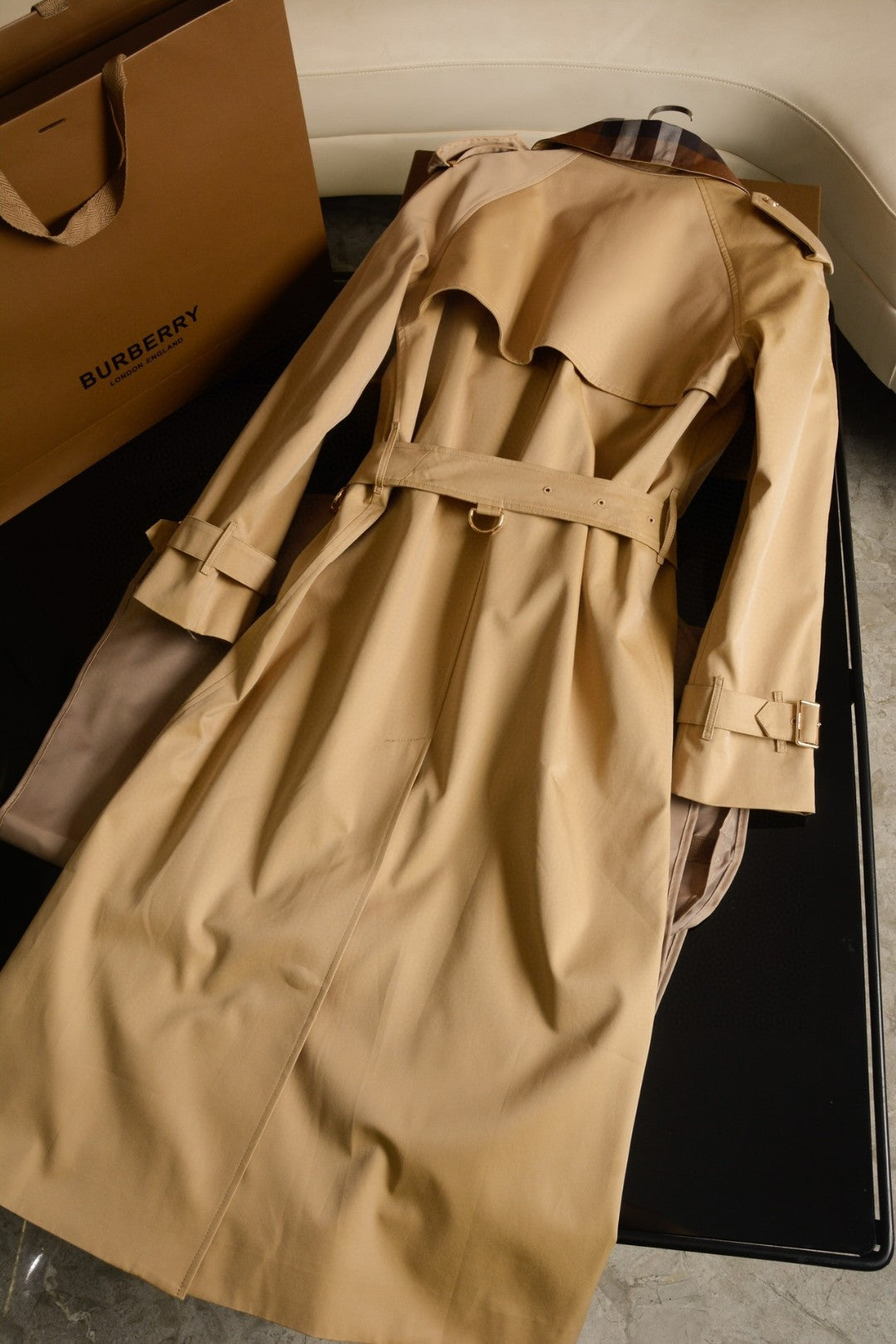 Long Kensington Heritage Trench Coat
