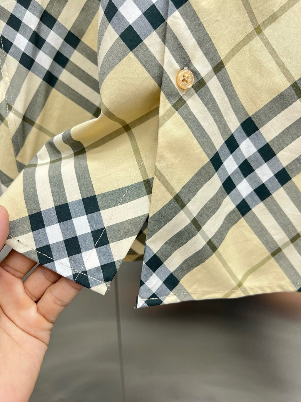 Check Cotton Shirt
