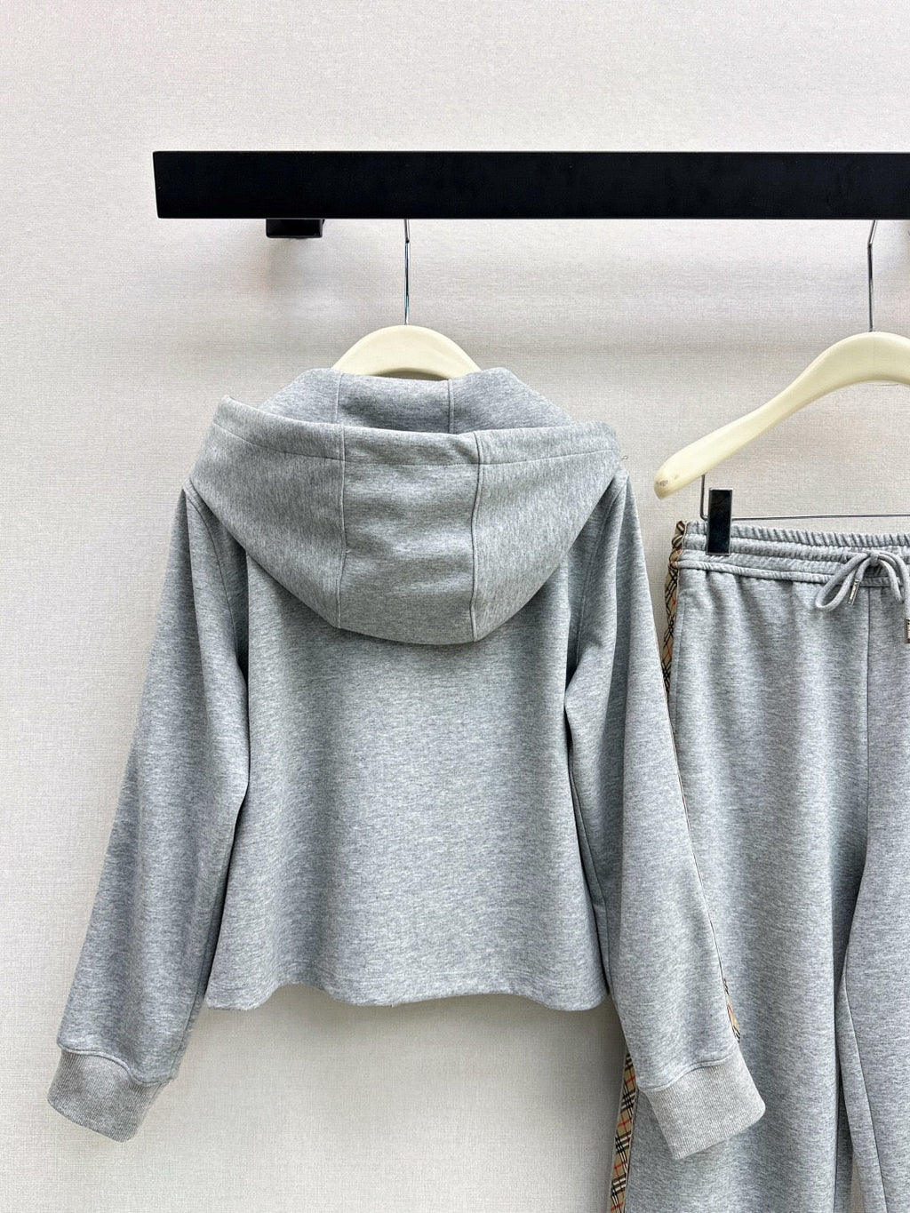 Check Tracksuit Set
