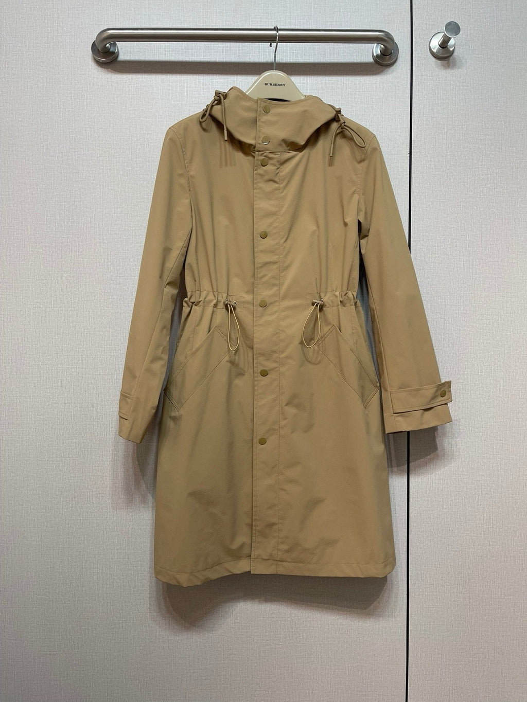 Drawcord Hood Nylon-Cotton Parka