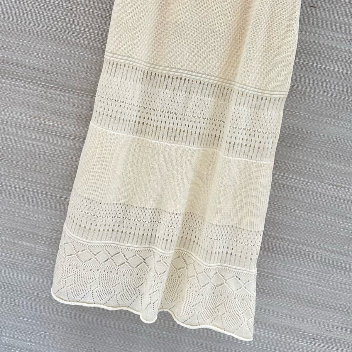 Openwork Knit Dress