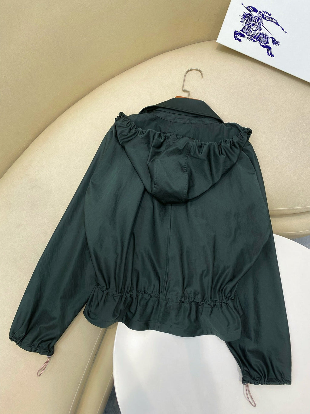 Hooded Taffeta Jacket