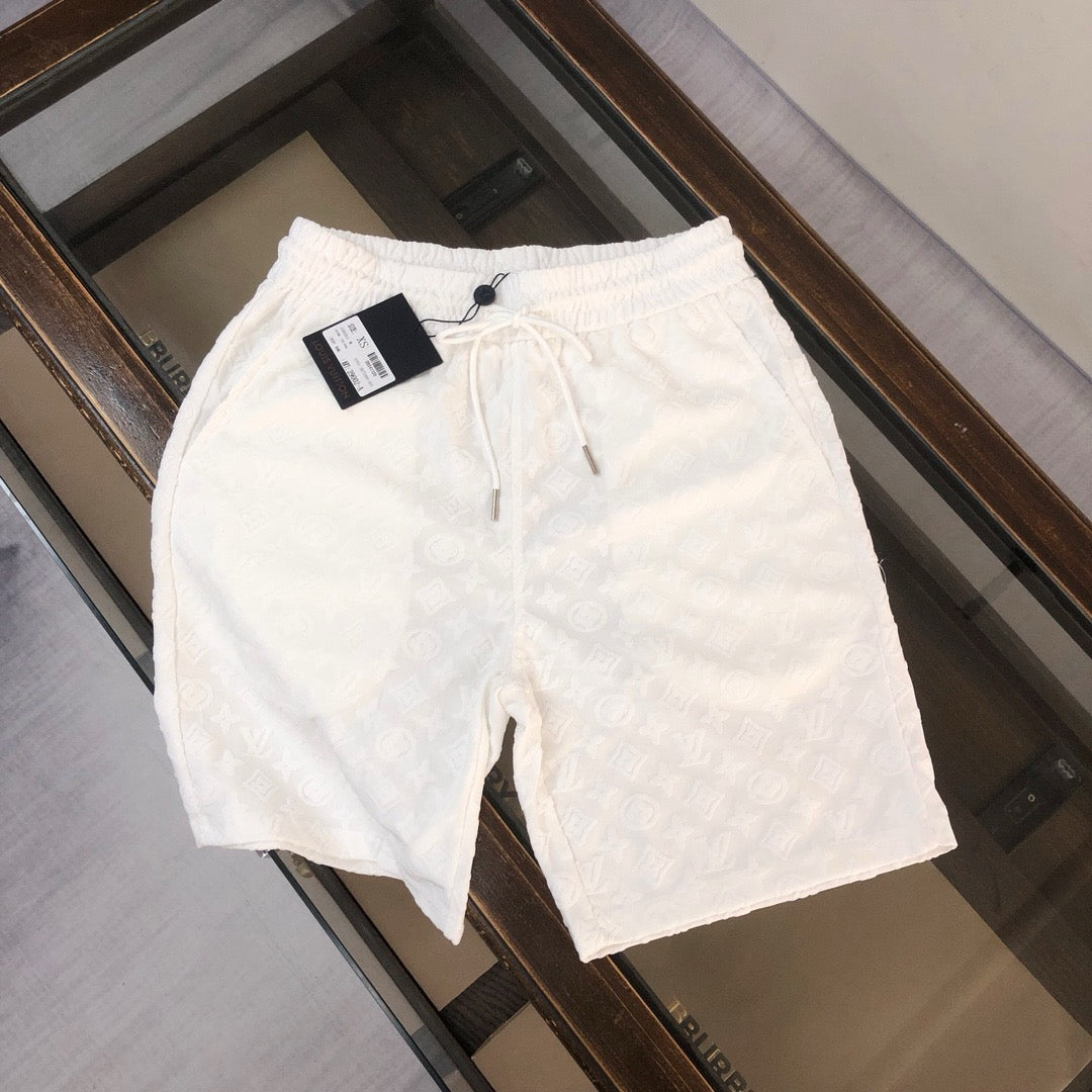 Monogram Embossed Shorts