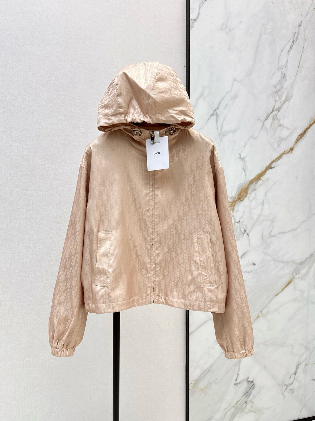 Jacquard Hooded Jacket