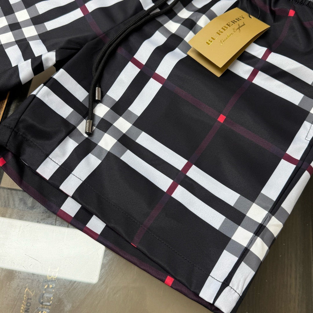 Heritage Check Swim Shorts