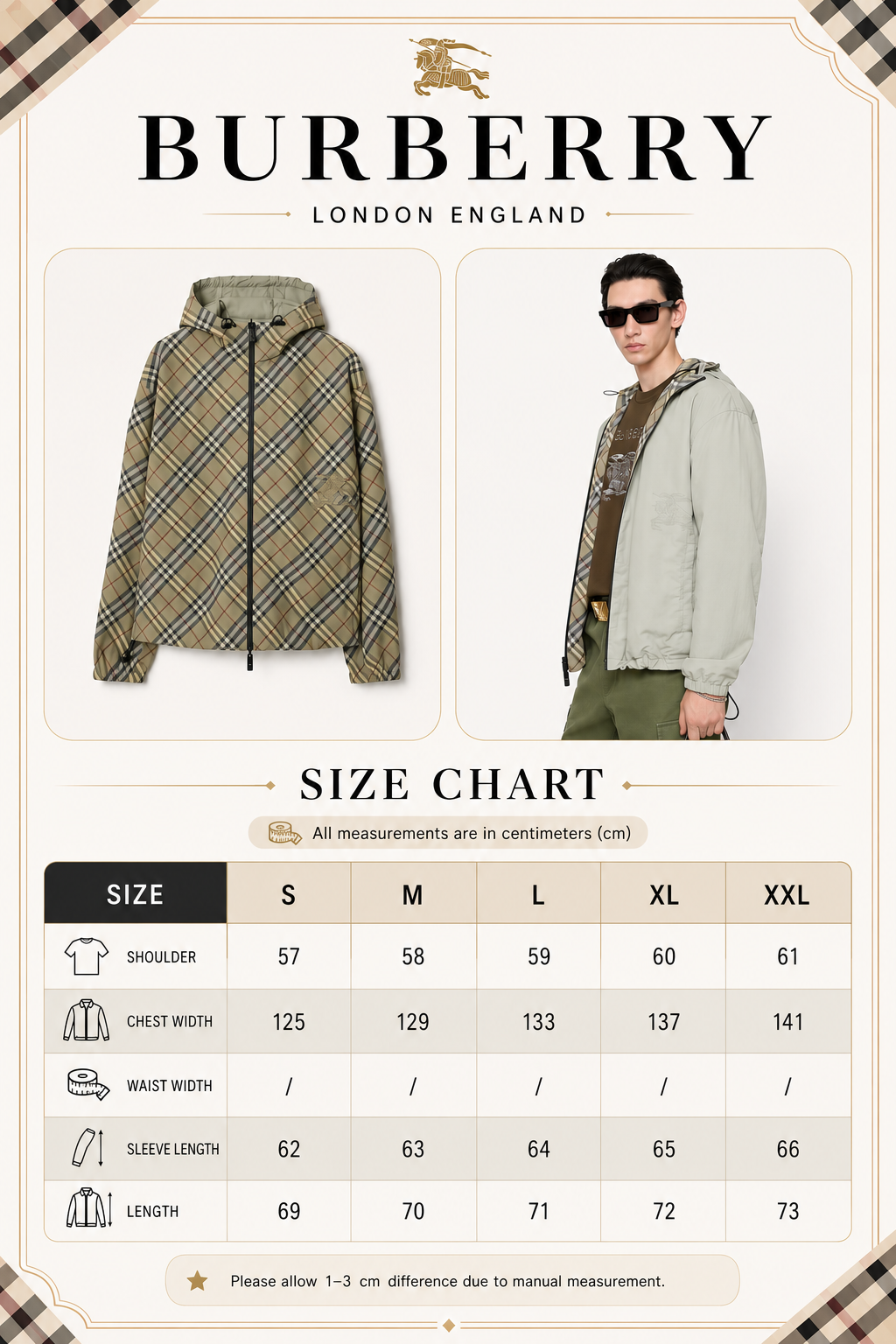 Reversible EKD Oversized Jacket