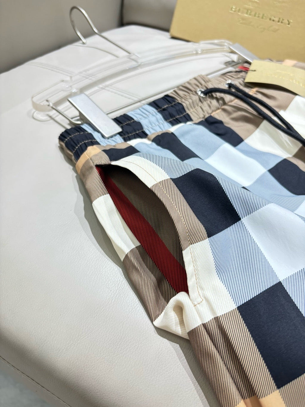 Vintage Check Swim Shorts