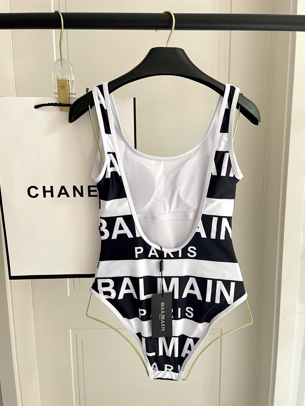 Logo One Piece Swimsuit