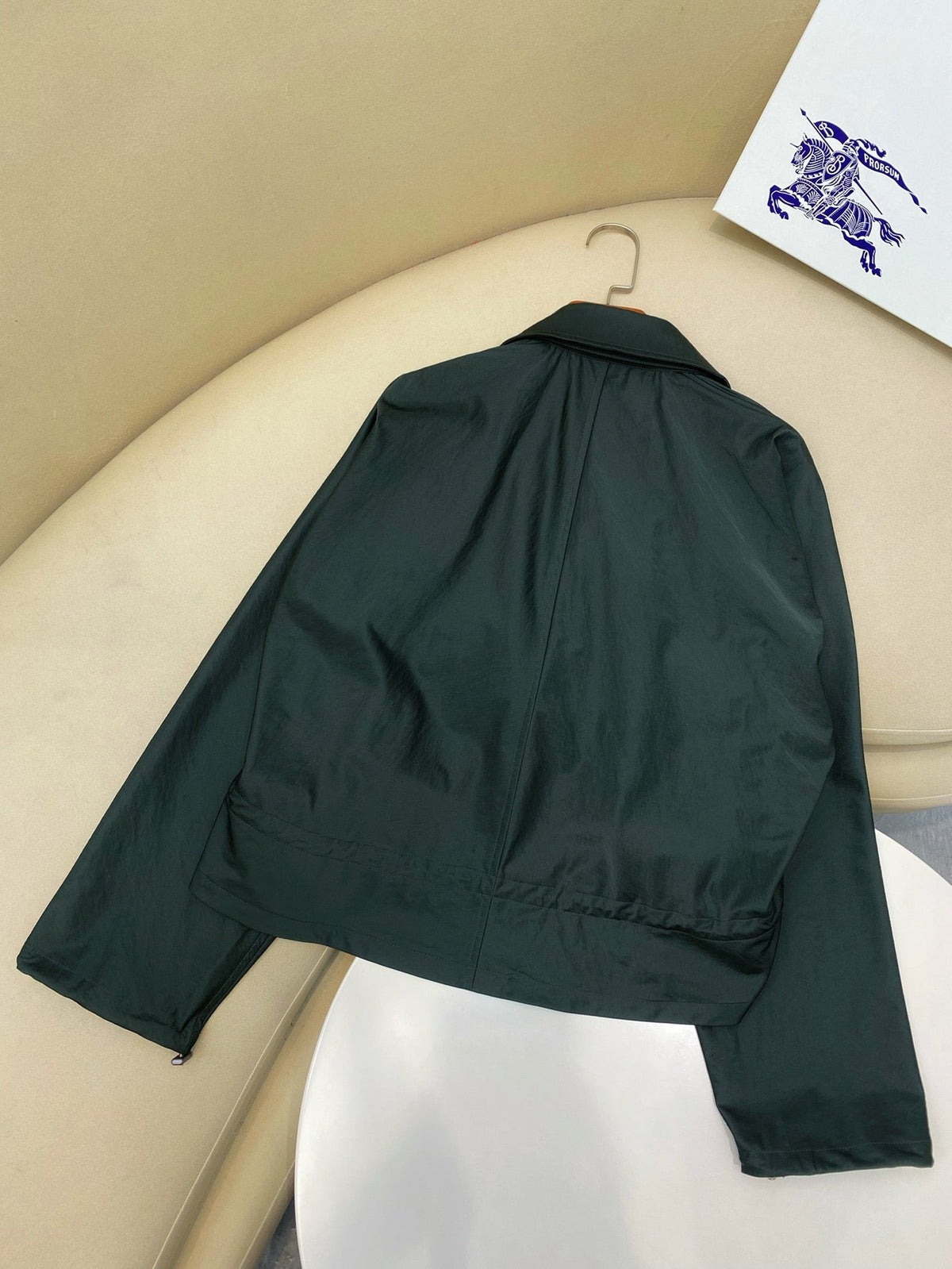 Hooded Taffeta Jacket