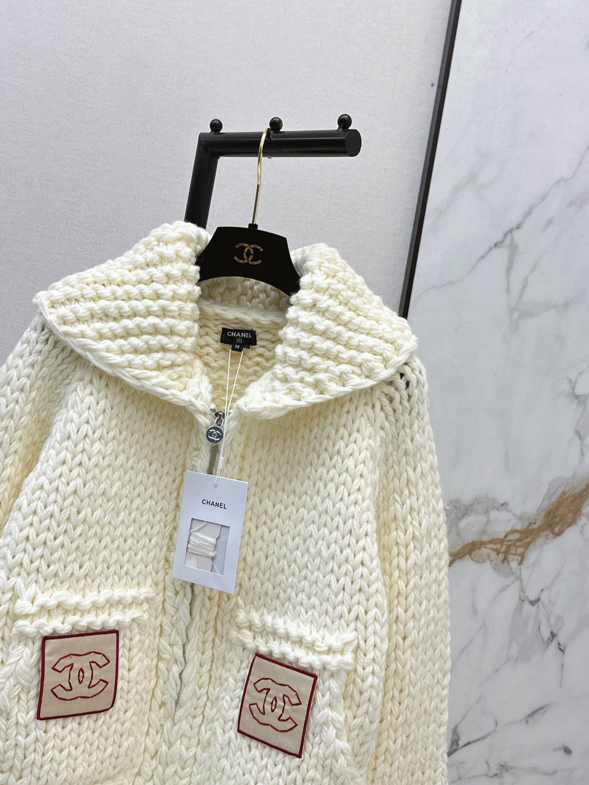 26S Knit Zipped Cardigan
