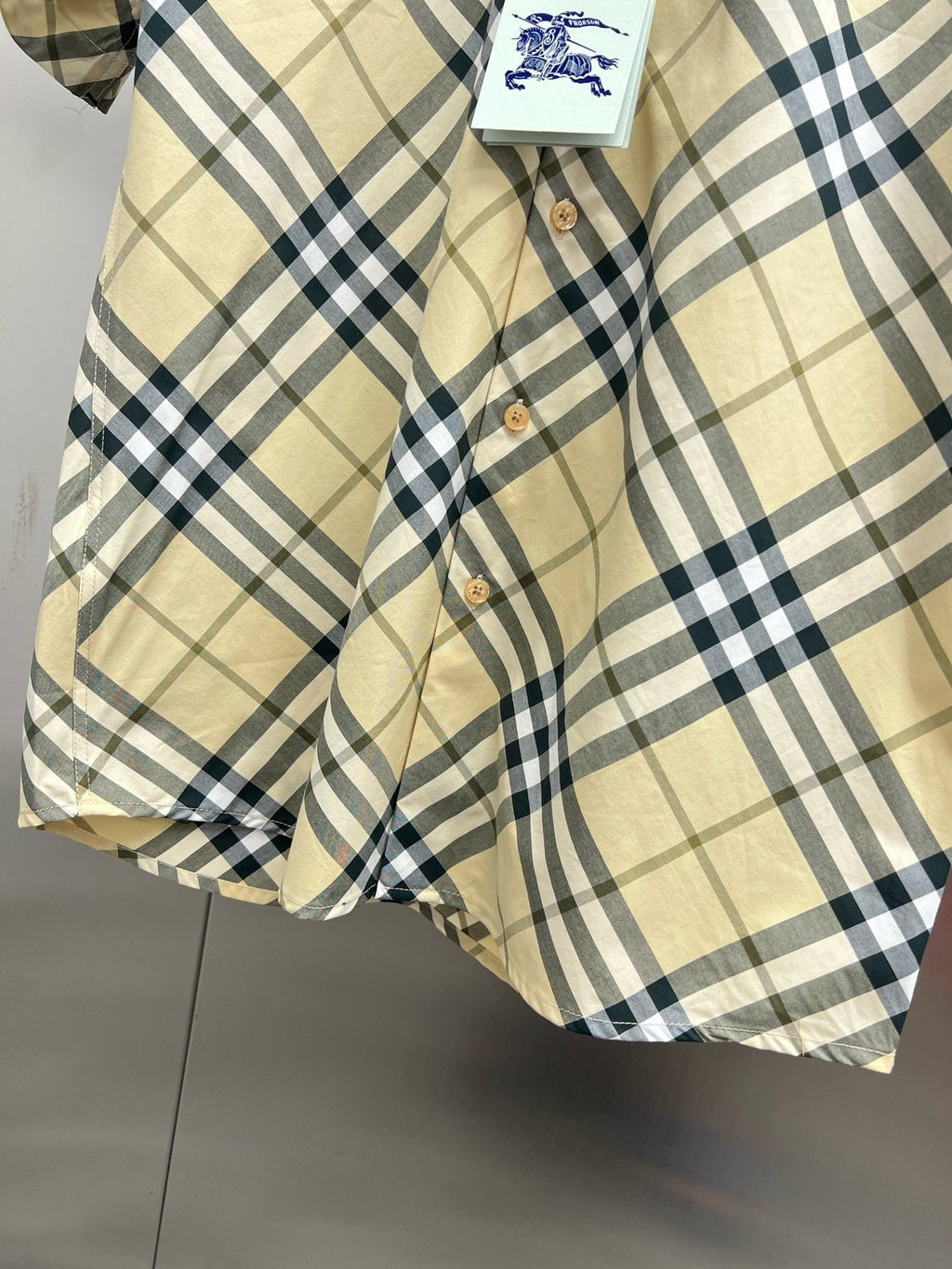 Check Cotton Shirt