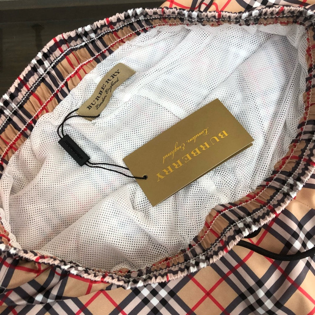 Heritage Check Swim Shorts
