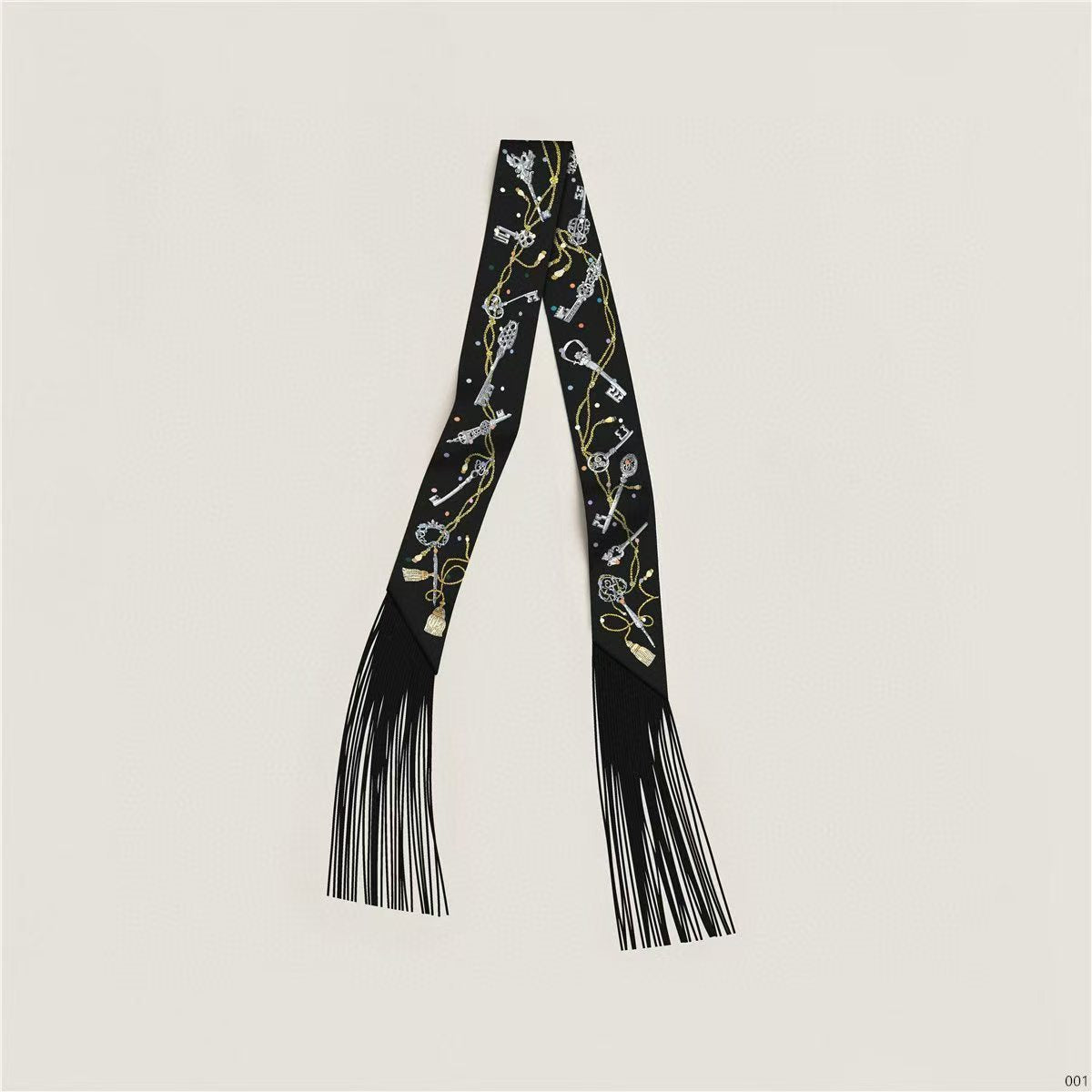 HM 26s Ex-Libris Twilly Scarf  5 x 86 cm