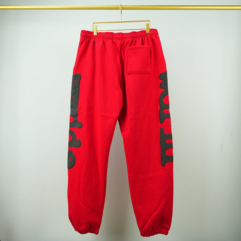 Sp5Der Beluga Sweatpants Red
