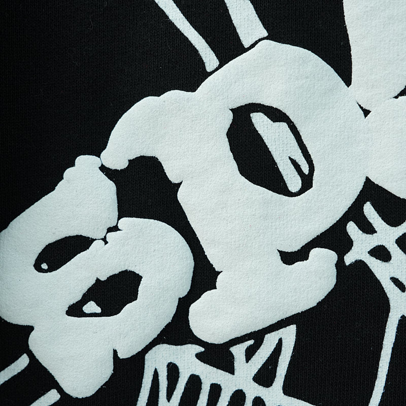Sp5der OG Web Hoodie Black
