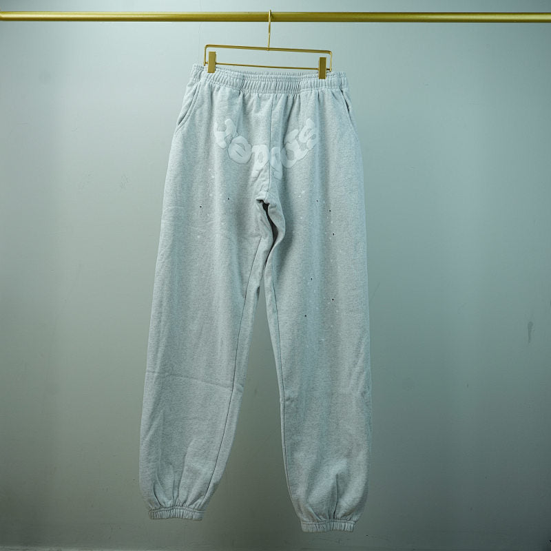 Sp5der OG Web Sweatpants Heather Grey