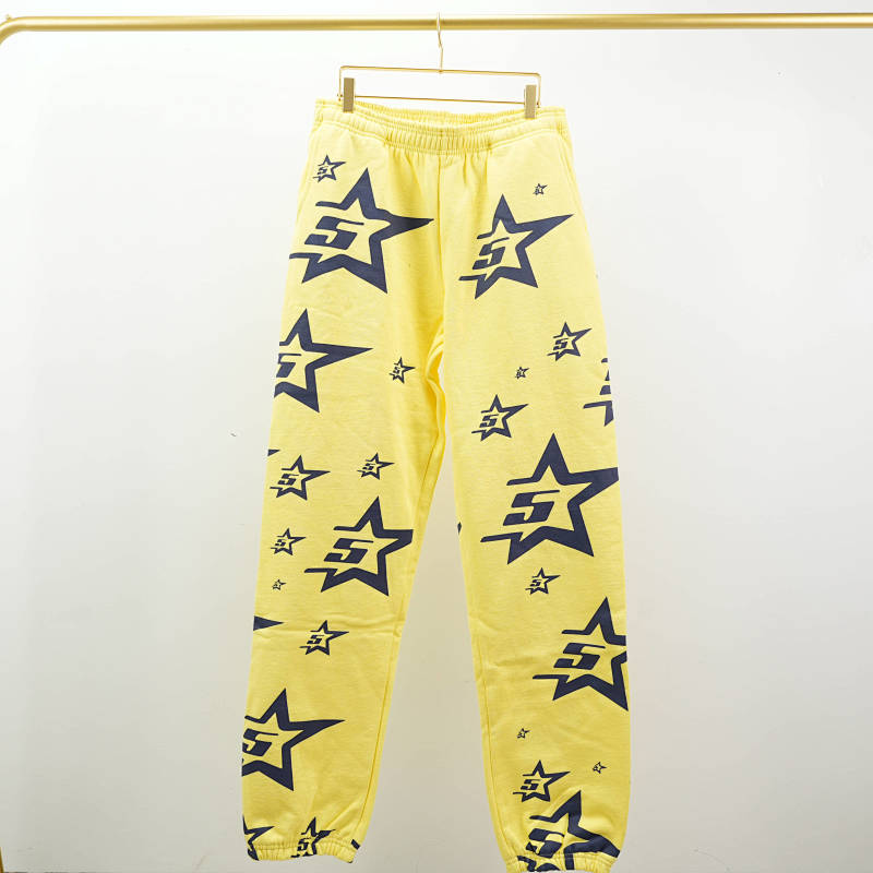 Sp5Der 5Star Sweatpants Yellow