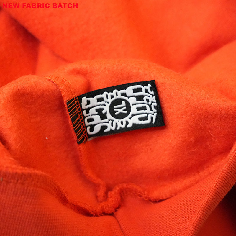 Sp5Der Websuit Hoodie Orange
