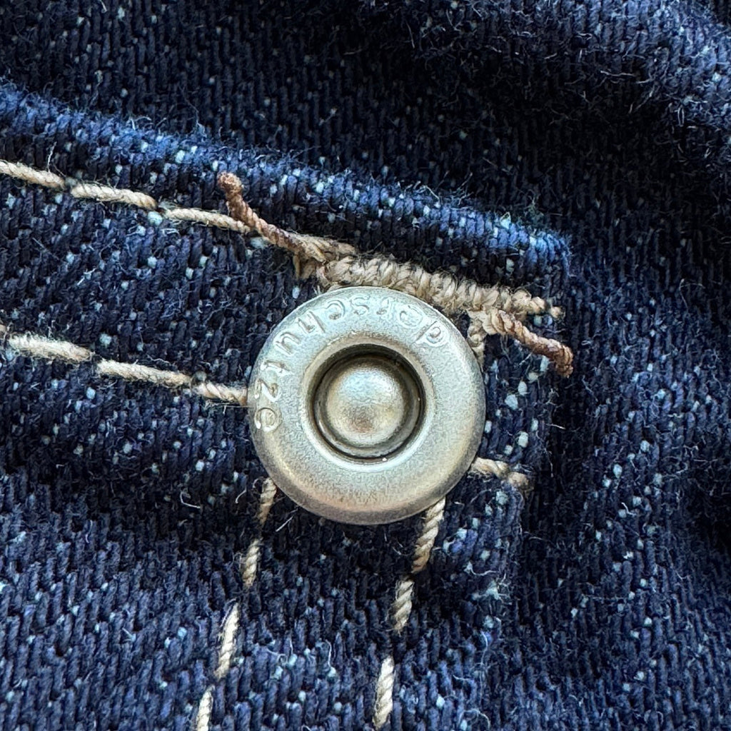 Derschutze Blossom Selvedge - Indigo
