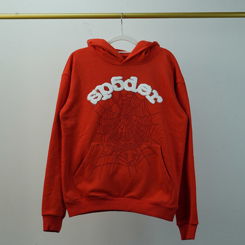 Sp5Der Websuit Hoodie Orange