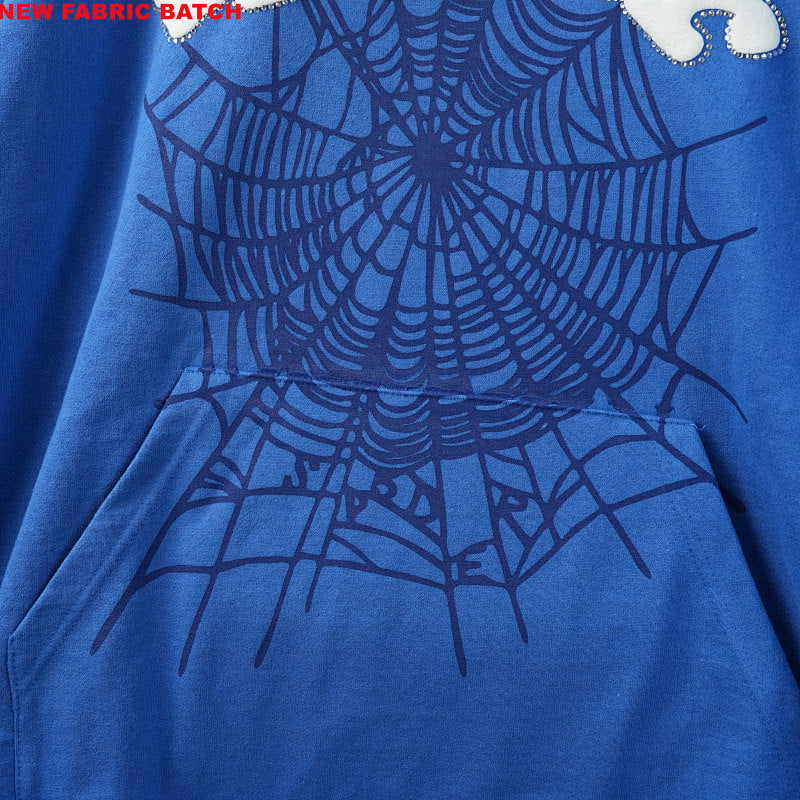 Sp5Der Websuit Hoodie Blue