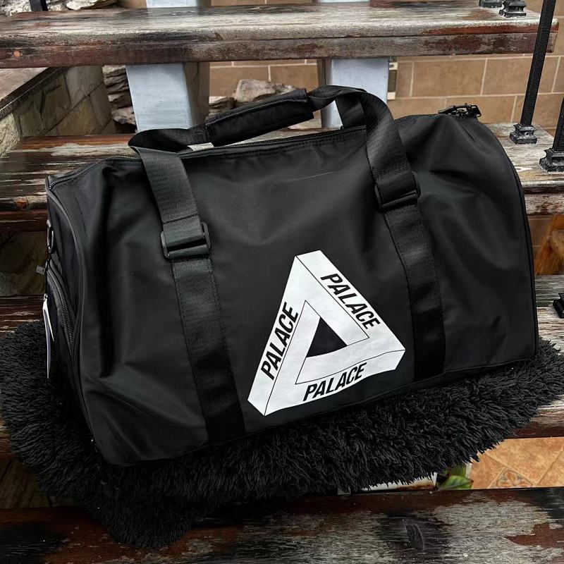 Palace Triangle Logo Black Duffel Gym Bag