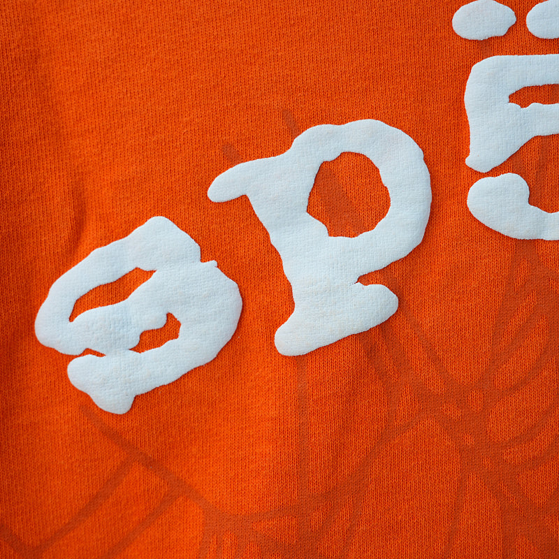 Sp5der Legacy Hoodie Orange