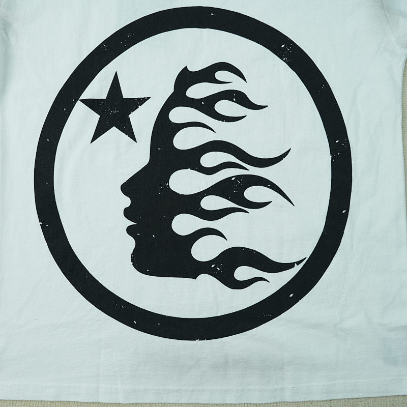 Hellstar Studios Cartoon Logo T-Shirt Gray