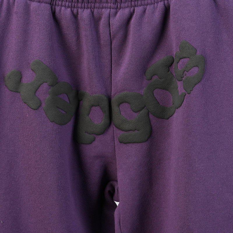 Sp5Der Web Sweatpants Purple