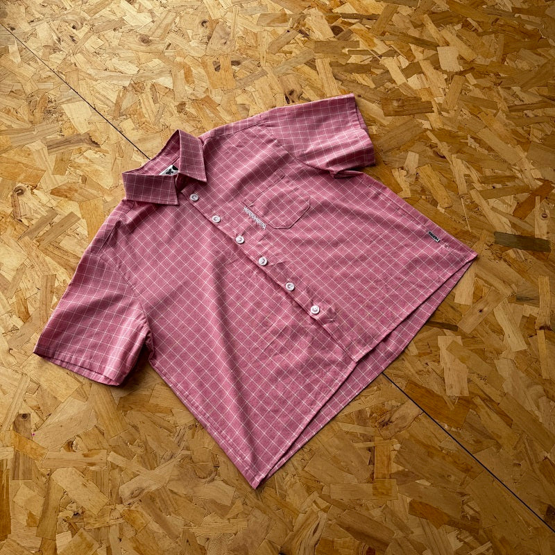 Mertra Plaid Shirt - Pink