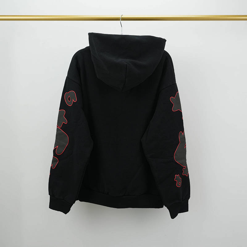Sp5Der Beluga Outline Hoodie