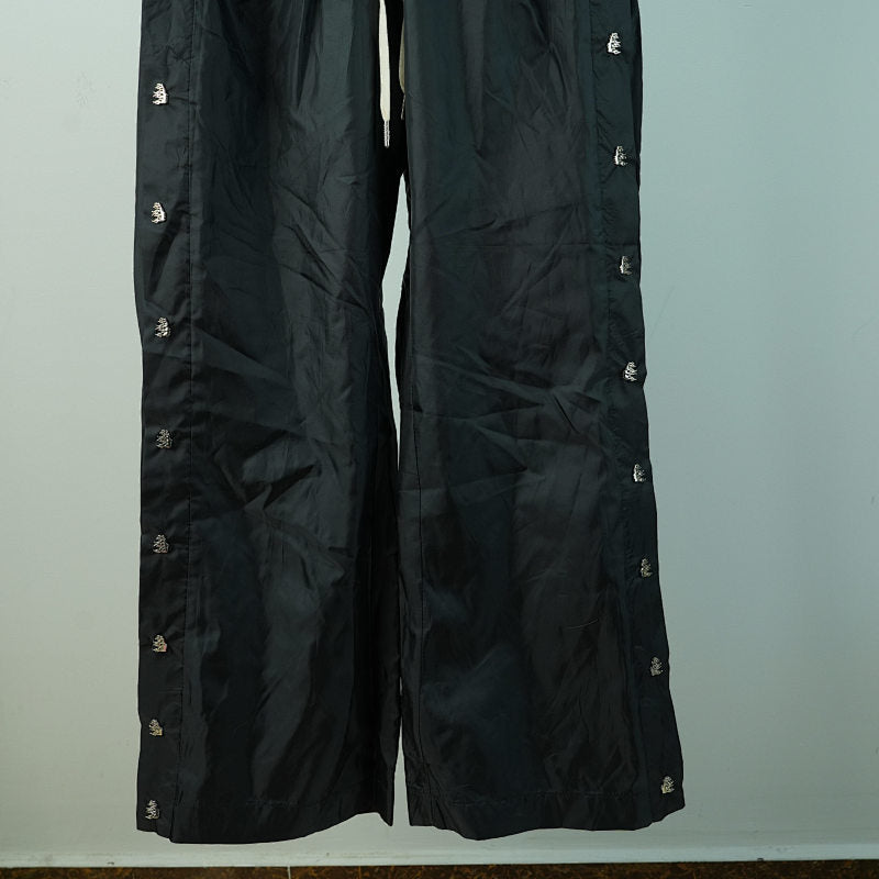 Hellstar Waxed Nyon Pants Black