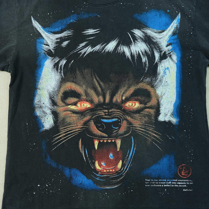 Hellstar Full Moon T-Shirt Black