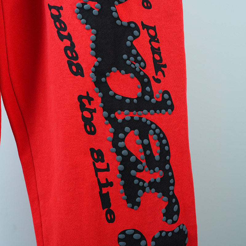 Sp5der P*NK V2 Sweatpant Red