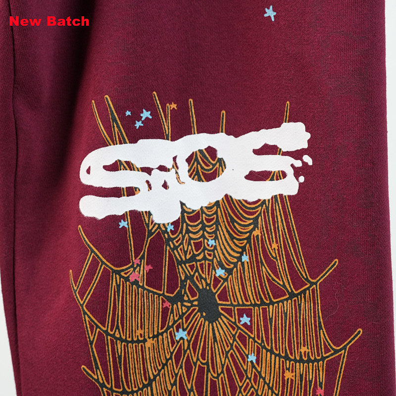 Sp5Der Logo Sweatpant Maroon