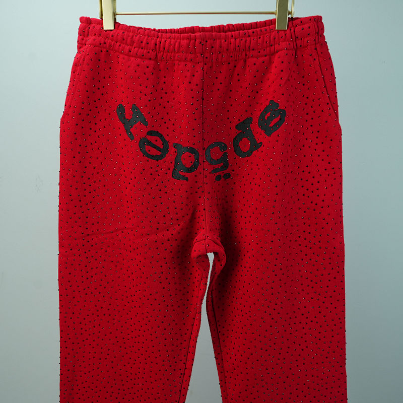 Sp5Der Vvs Sweatpant Red