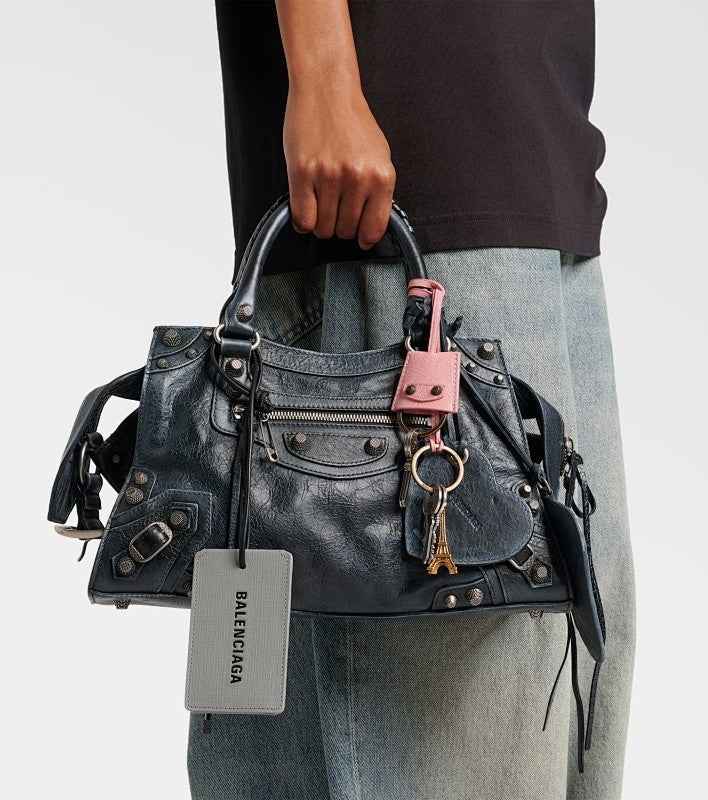 Bal Leather Card Holder with Lanyard