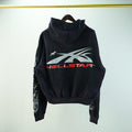 Hellstar Airbrushed Skull Hoodie Black