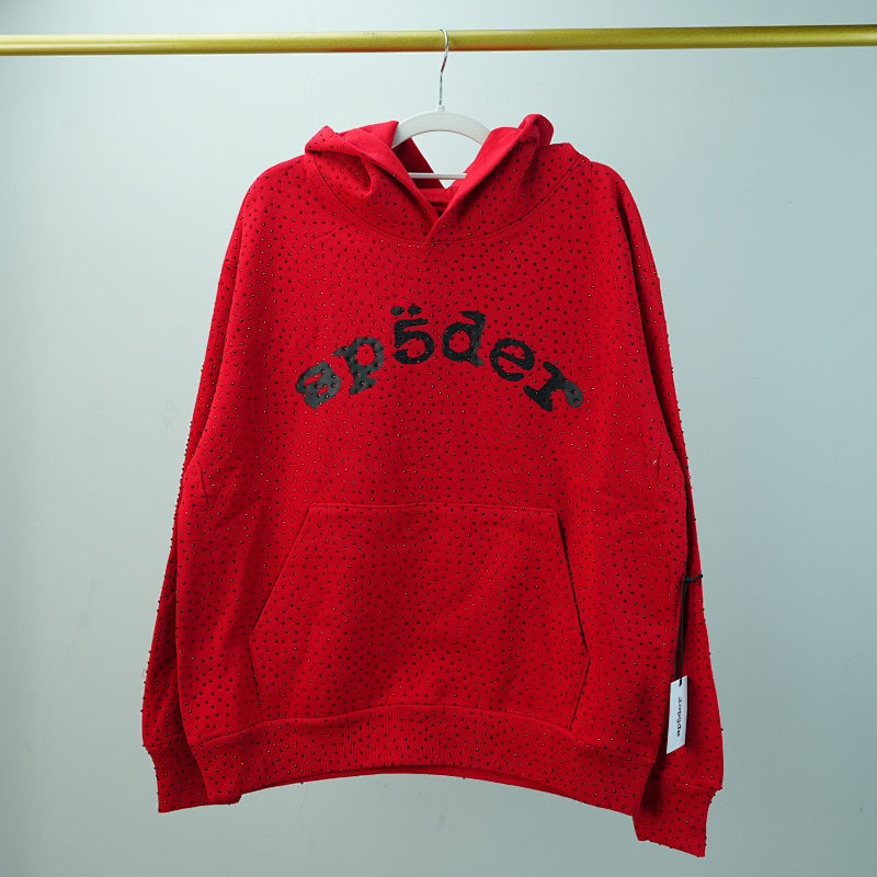 Sp5der VVS Hoodie Red