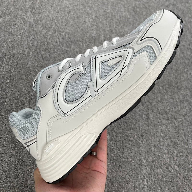 Dior B30 Sneaker — Grey Black White