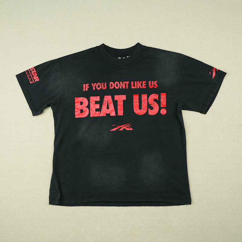 Hellstar Beat Us! T-Shirt Red/Black
