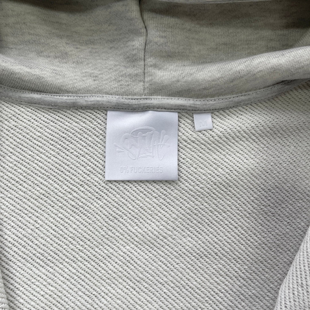 Zip Hoodie White