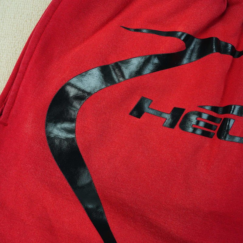 Hellstar Warm Up Shorts Red