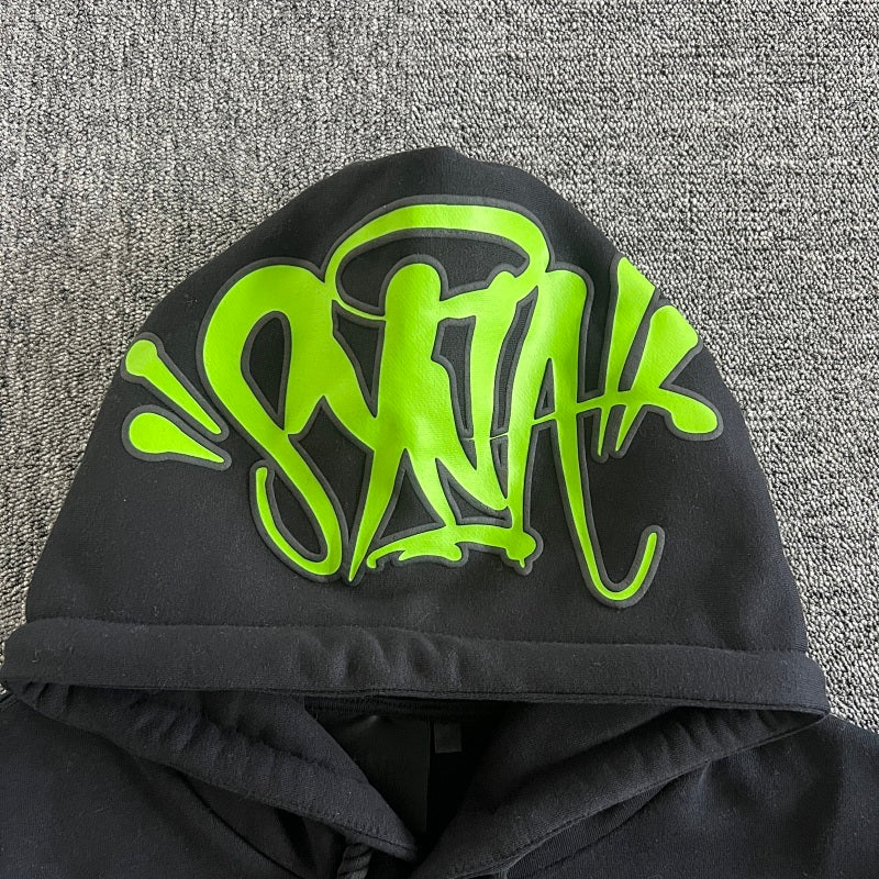 Syna-World Tracksuit - Black-Green